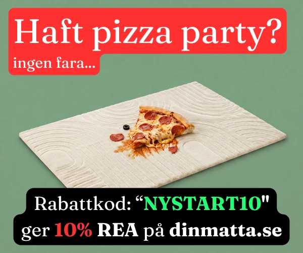 Dinmatta – 10% rea på mattor med rabattkoden NYSTART10